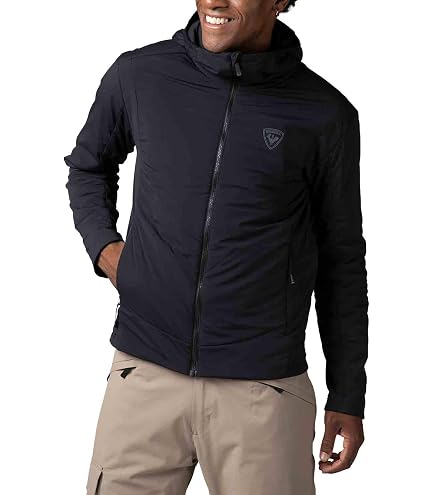 ROSSIGNOL ジップアップブルゾン ブラック 【サイズXL】 Amazon.com: Rossignol Siz Jacket - Insulated Men's Ski Jacket