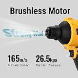WITLIGHT Cordless Air Blower Dewalt 18V Battery Brushless Duster 50000RPM 3 view 3