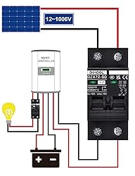 DIHOOL 30 Amp Circuit Breaker DIN Rail Mount Solar