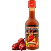 Innovatronix ANGHANG SPICY Carolina Reaper Pepper Hot Sauce (105 ml / 3.55 fl.oz) - World's Hottest Pepper
