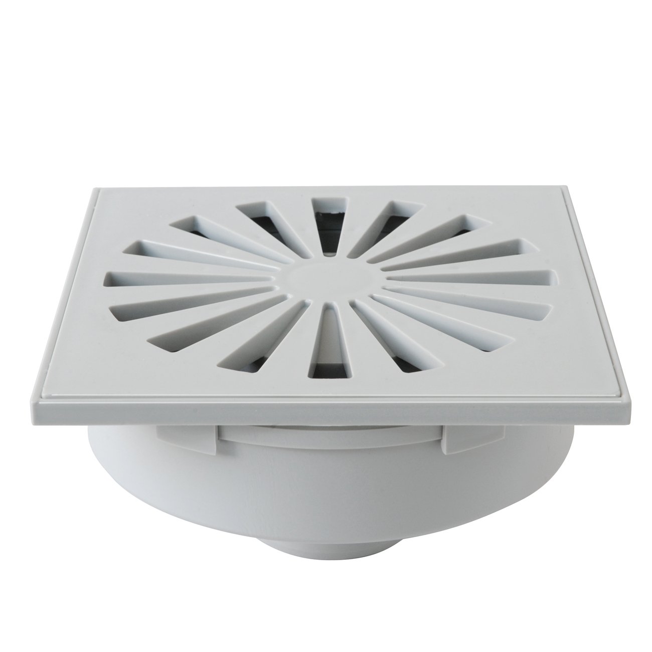 First Plast CHABSV1550G ABS Grey Siphon Lock 150 x 150 mm