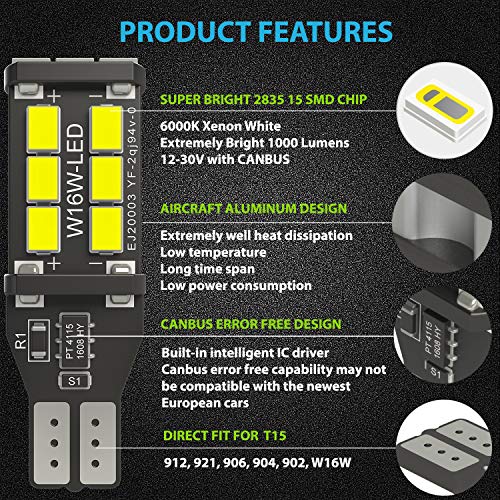 image for ⭐2019 Model - LED Monster 921 Led Reverse Bulb Light For Backup Ligh