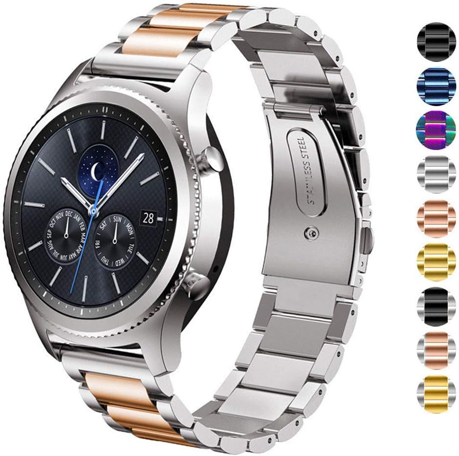 DEALELE Strap Compatible with Samsung Galaxy Watch 46mm / Galaxy 3 45mm
