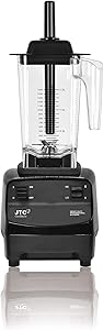 OmniBlend III Commercial Blender for Smoothies, Heavy Duty 2-Speed, Self Cleaning, 2-in-1 Wet Dry Multifunctional, 1.5 Liter BPA-Free Shatter-Proof Jar (Black)
