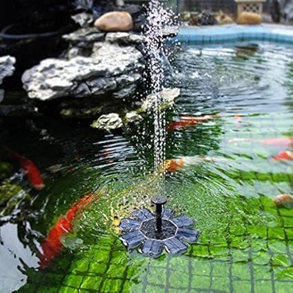 Upxiang Solare Fontana Libero Stehende Fontana Acqua
