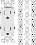 Micmi Decorator Receptacle Outlet, Standard