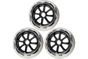 SzBlaZe 85 Pu 125mm * 24mm Inline Speed Roller Skate Wheels SHR Wheel Skates Racing Wheels Ruedas for Indoor Outdoor Wave Boa