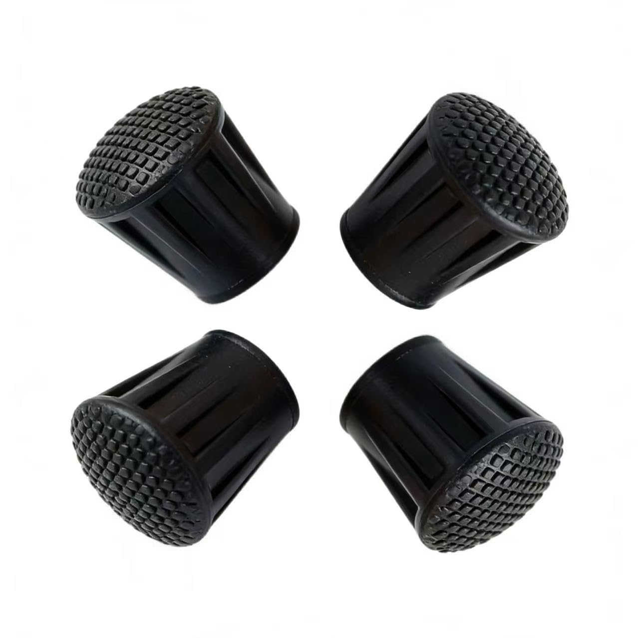 Photo 1 of 1",SoftTouch Rubber Leg Tip (4 Piece), Black