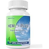 WOMRICH Rapid Hemorrhoid Treatment, Gentle, Inside-Out Relief with 7 Powerful Natural Extracts - 60 Capsules