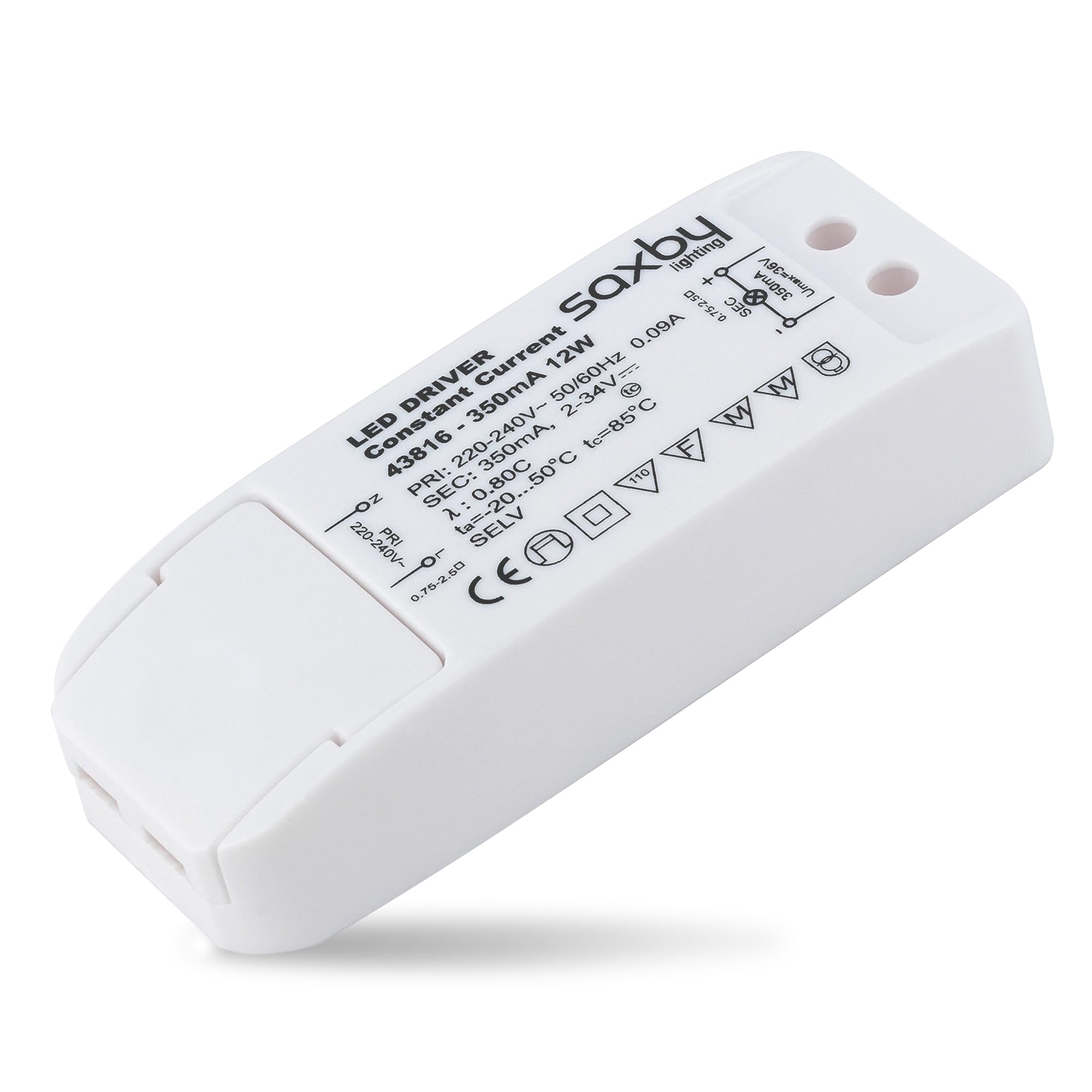 Constant Current LED Driver 12W 350mA for Indoor LED Lighting
