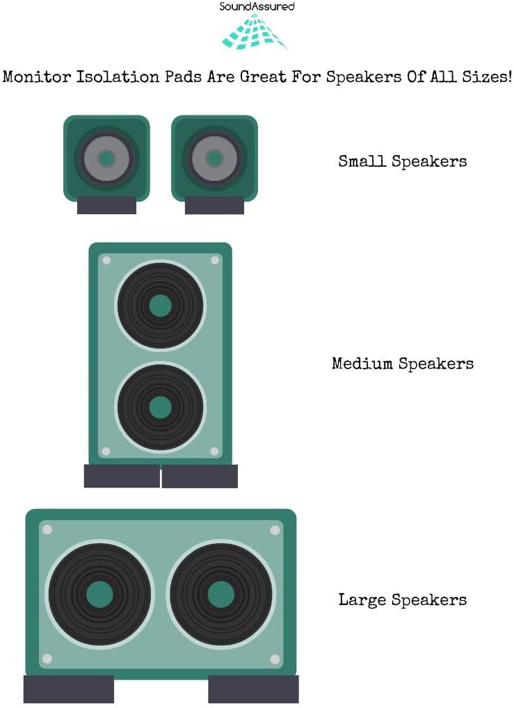 studio monitor foam base