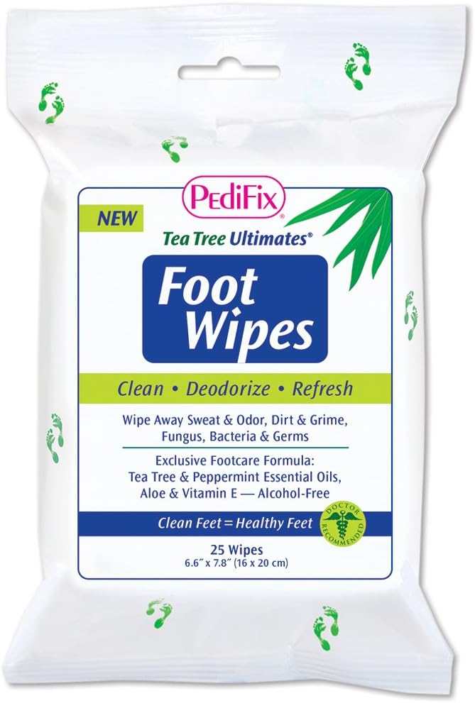 Tea Tree Ultimates Foot Wipes