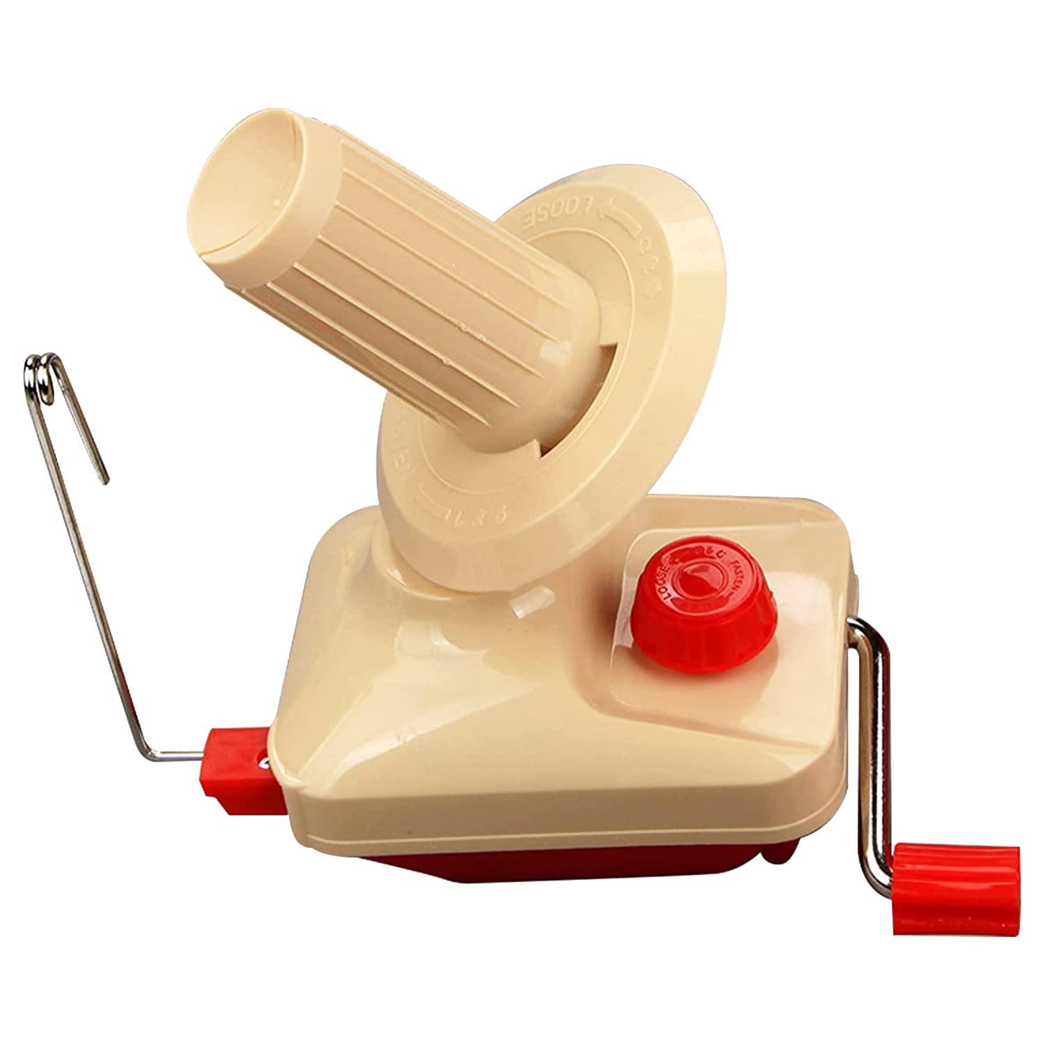 Hopbucan 1 Piece Knitting Hand Operated Yarn Ball Winder Swift Convenient Ball Winder Yarn Roller Machine Yarn Cake Winder