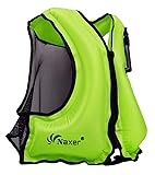 NAXER Inflatable Buoyancy Jackets Vests for Adults