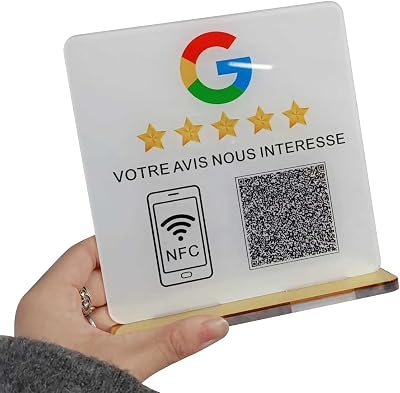 Custom QR Code Sign for Business - Google Review & Social Media