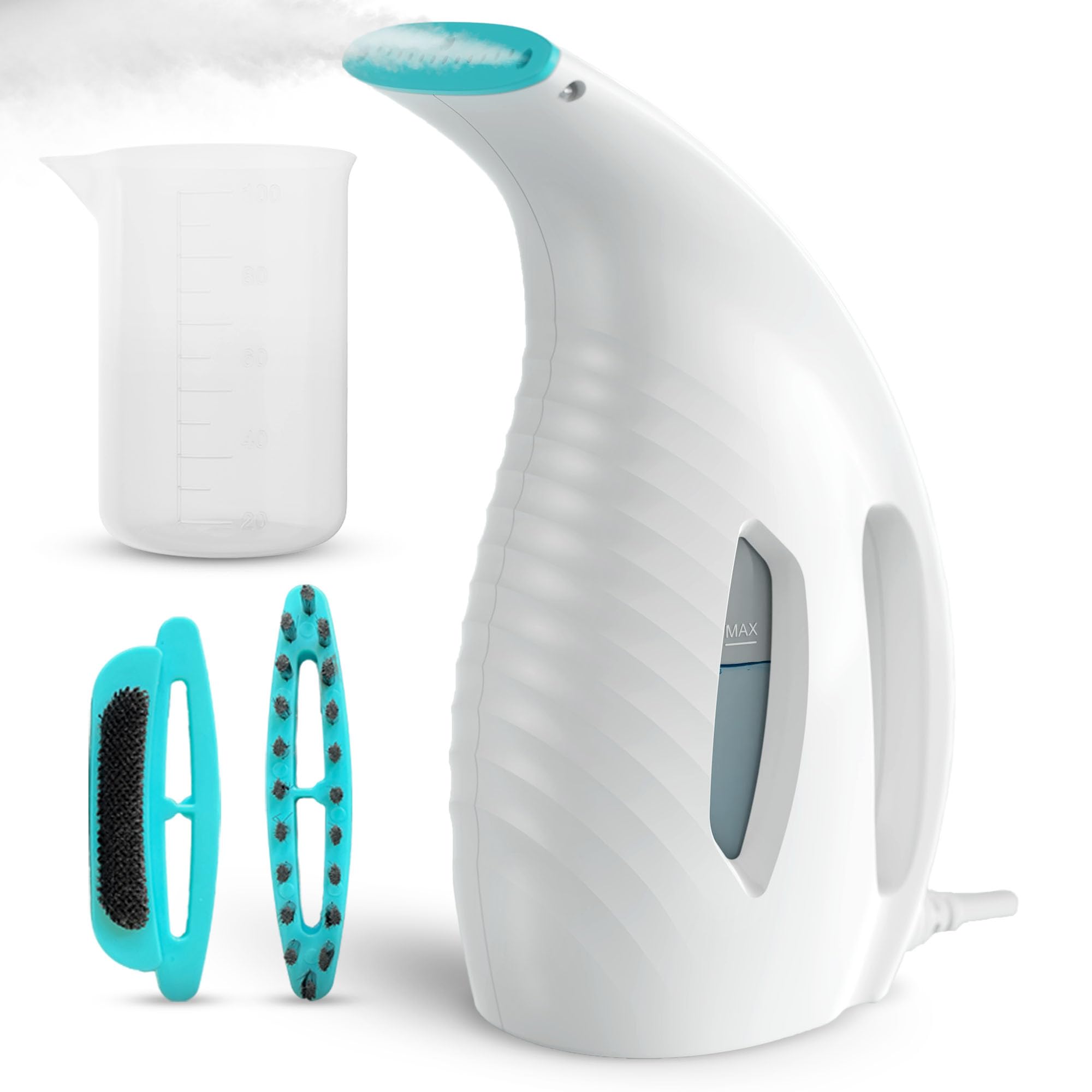 Photo 1 of Steamer For Clothes, Clothes Steamer Handheld, 3 in 1 Handheld Steamer, Hand Steamer For Clothes, Travel Steamer, Portable Steamer, Steamer Iron For Clothes, Hand Steamer 180ml (Blue)