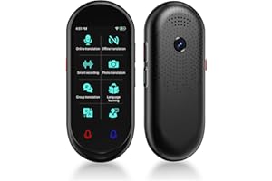 PHILIMORE Voice Translator Device Two Way -Instant Language Translator Device, Photo TranslatorVoice & Photo Translation Learning Travelling Abroad Shopping Business