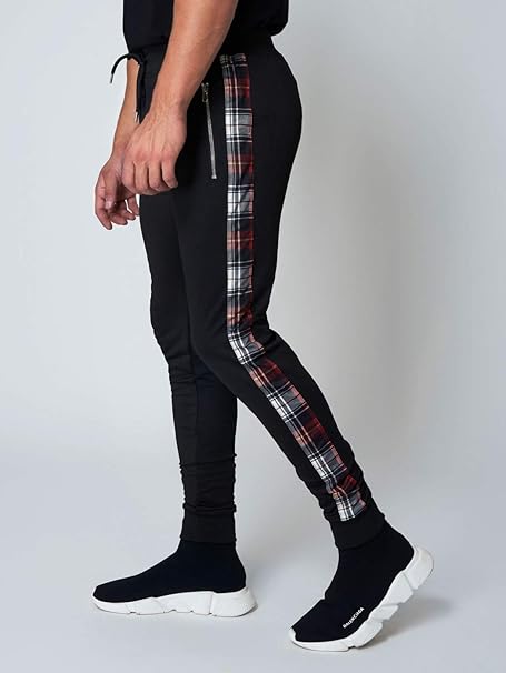 tartan tracksuit bottoms