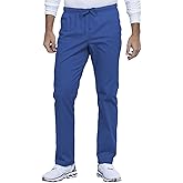 Cherokee Men & Women Scrubs Pant Workwear Professionals Straight Leg Drawstring WW030, S, Royal
