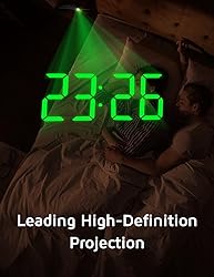 Projection Alarm Clock, Digital Clock with