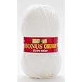 Sirdar (Hayfield) Bonus Chunky Knitting Wool/Yarn White 961 - per 100g ball by Sirdar