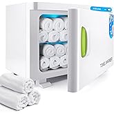 Hot Towel Warmer, 23L Hot Towel Cabinet, 2-in-1 Heated Towel Warmer for Facials Spa Estheticians Massage Salon Heats Up Quick Towel Heater