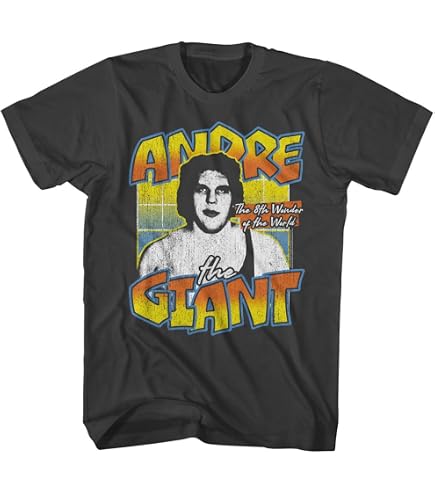 Amazon.com: Andre The Giant Shirt Giant Specs Adult Grey Tee T