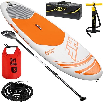SUP Stand UP Paddling Board | 274x76x12cm | bis 110kg | incl. Drybag | iSUP Hydro-Force™ aufblasbares Surfbrett Paddle Board