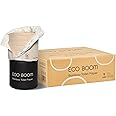 ECO BOOM 100% Toilet Paper Bamboo 3-fly, Plastic-Free & Tree-Free, strong, FSC Certified, Unscented, 9 Rolls, 360 Sheets