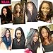 N.L.W. Brazilian human hair lace front wigs for black women T1b/30 Ombre color Glueless Italian yaki kinky straight human hair wigs with baby hair 14 inches
