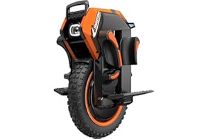 I INMOTION INMOTION Adventure Electric Unicycle for Adults – 16" One Wheel EUC with Suspension, 43.5 MPH Fast Speed, 75-Mile Long Range, Powerful Self-Balancing Monowheel for Off-Road, City Commutes & Extreme Terrain (V14-50GB Samsung Battery)