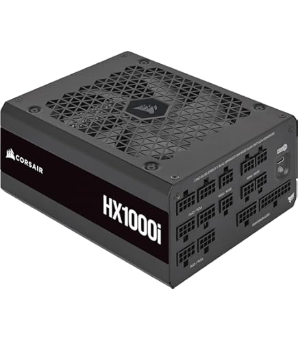 Amazon.com: Corsair CP-9020074-UK HX1000i 1000 W 80 Plus Platinum
