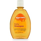 Amazon Basics Tear-Free Baby Shampoo, 13.6 Fluid Ounce, Packaging May Vary