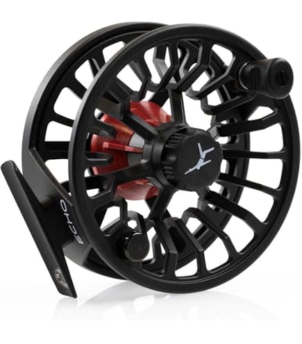 Amazon.com : Echo Bravo Lite Reel #4/5 Black : Fishing Equipment