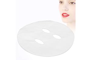 600 Pieces Disposable Plastic Wrap Face Pack Paper, Disposable Facial Sheet Mask Transparent Face Masks,DIY Beauty Skin Care 