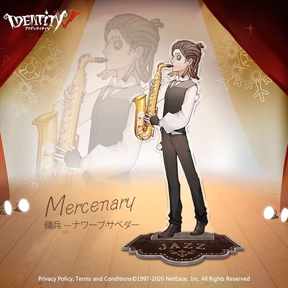 Amazon Identity V 第五人格 ジャズナイトシリーズスタンド アクリルスタンド バーメイド 占い師 傭兵 空軍 ヴァイオリニスト 白黒無常 ヴァイオリニスト コスプレ 仮装 通販 Amazon Identity V 第五人格 ジャズナイトシリーズスタンド アクリルスタンド バーメイド 占い師 傭兵 空軍 ヴァイオリニスト 白黒無常 ヴァイオリニスト コスプレ 仮装 通販