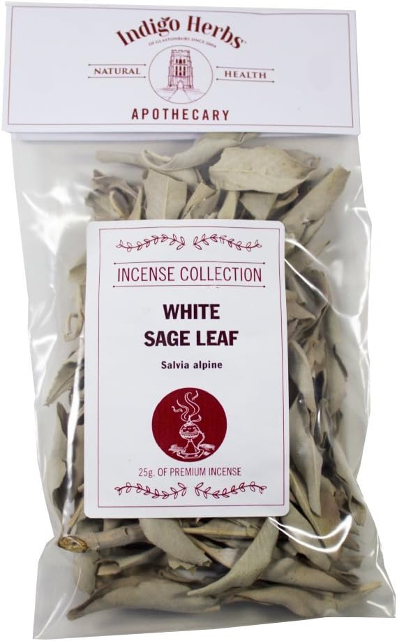 White Sage Incense - 25g - (Loose Leaf)