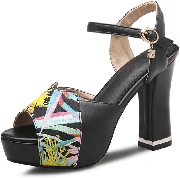 black peep toe slingback wedges