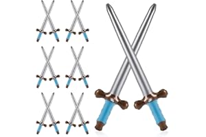 14pcs Inflatable Swords, 24in Inflatable Toy Swords Pirates Pirate Party Weapons Pirate Party Supplies for Swimming Pool Birt