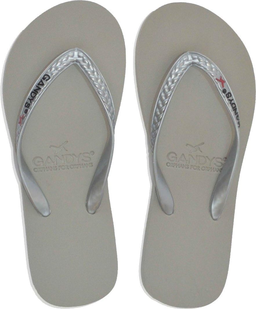 Gandys Womens Assorted Prints Thong Flip Flops
