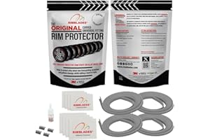 Rimblades Original (Grey) Alloy Wheel Protectors | Fits 12-24 Inch Wheels | Rim Protectors | Wheel Protection
