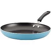 Farberware Cookstart DiamondMax Nonstick Frying Pan/Skillet, Dishwasher Safe, 12 Inch - Aqua