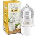 EggFecto Egg Yolk Mixer - Egg Spinner Scrambler for Small and Large Eggs | Portable Golden Egg Maker for Hard Boiled Eggs | Easy To Use Manual Egg Shaker | Egg Mixer In Shell Shaker with Pulling Rope