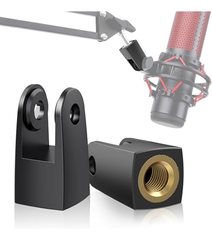 Amazon.com: Microphone Mount Adapter for Hyperx Quadcast with 3/8