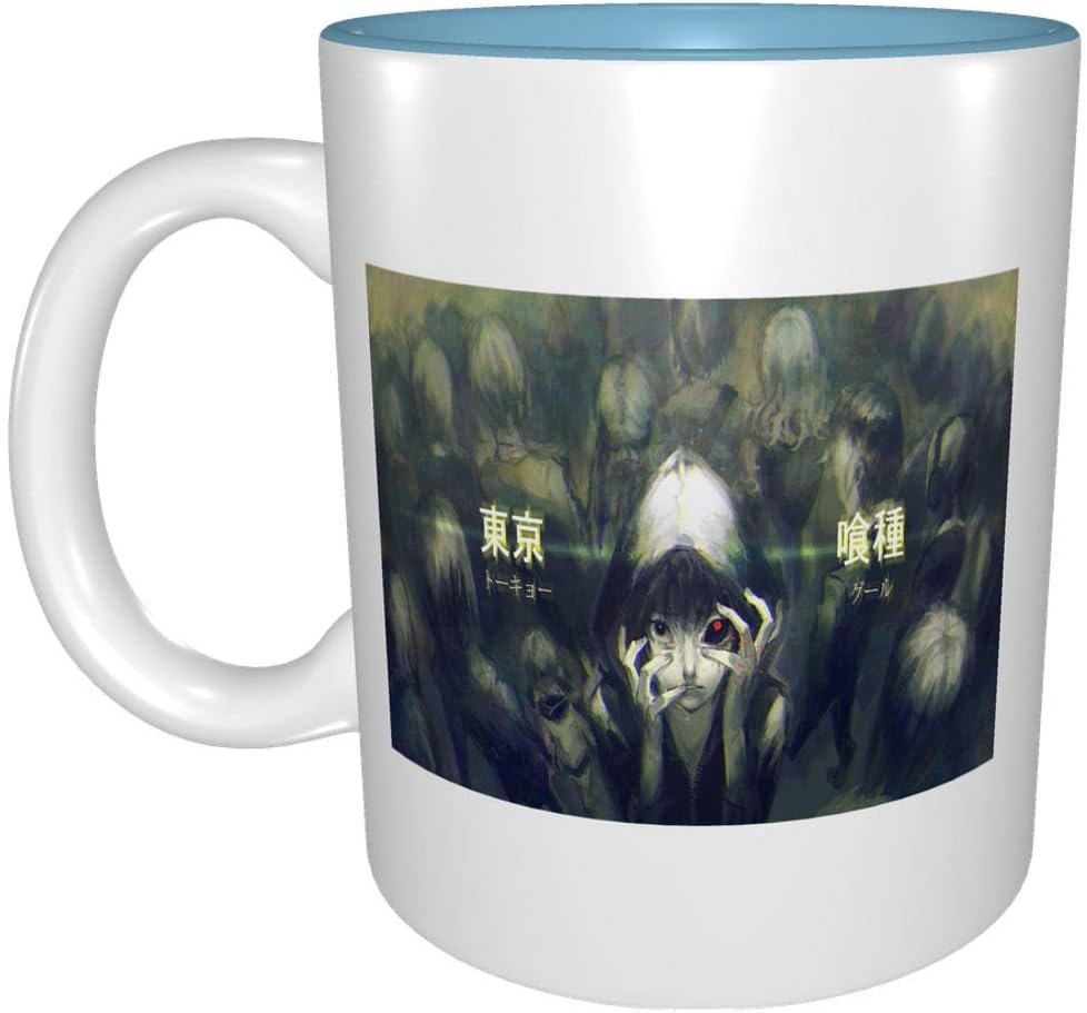 Amazon Co Jp 東京喰種トーキョーグール コーヒーカップ マグ かわいい食器 耐熱 耐冷 マグカップ 贈り物 人気 オフィス 330ml マグ ビアマグ ホーム キッチン