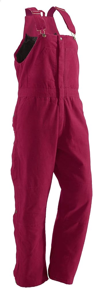 berne women's washed insulated bib overalls