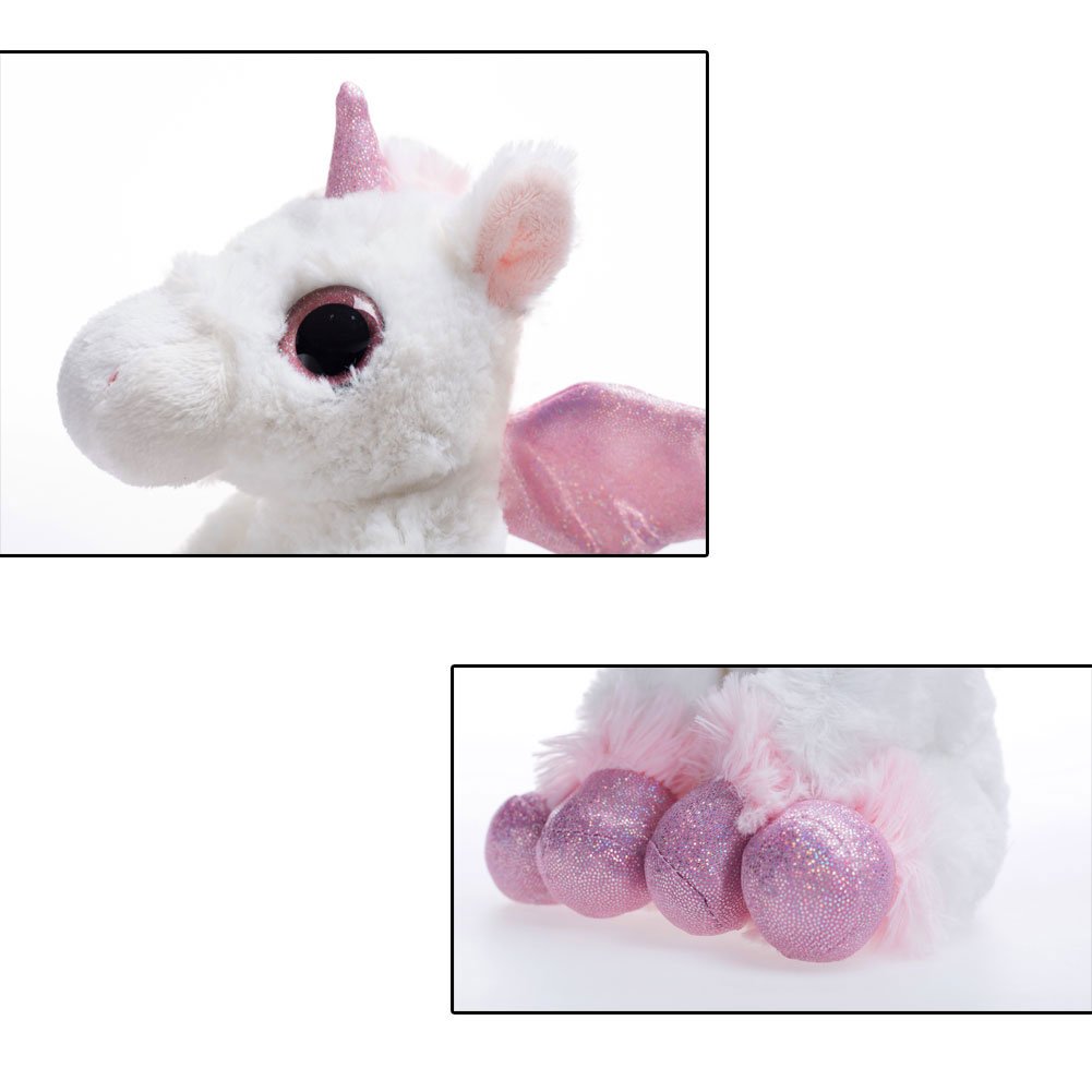WILDREAM Dreamy Eyes Heavenly White Unicorn 7\