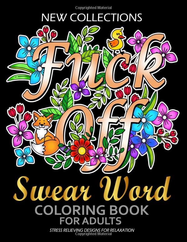Swear Word Coloring Book for Adults