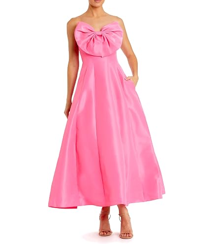 mac duggal polka dot tulle sweetheart bustier a-line midi dress Women's Cocktail Dress, Black, Size 2 light blue bridesmaid dress chiffon providing a delicate and Blue Quince Dress Royal Size and Width:11 Wide