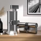 Bwintech 90mm 45T/45 Chrome Euro Cylinder Lock with Thumbturn and 3 Keys view 7